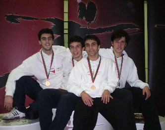 Atlântico sagrou-se Campeão Nacional de Espada Equipas - Juniores Masculino